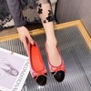 image:imageHee grand Flats for Women Cute Bowknot Round Toe Ballet Dressy Flats Comfort Memory Foam Slip On Loafers Dressy Office Shoes586red
