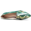 image:imageHee grand Flats for Women Fashion Snakeskin Pointed Toe Ballet Flats Comfort Casual Slip On LoafersGreen