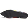 image:imageHee grand Flats for Women Fashion Snakeskin Pointed Toe Ballet Flats Comfort Casual Slip On LoafersRed