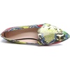 image:imageHee grand Flats for Women Fashion Snakeskin Pointed Toe Ballet Flats Comfort Casual Slip On LoafersRed