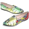 image:imageHee grand Flats for Women Fashion Snakeskin Pointed Toe Ballet Flats Comfort Casual Slip On LoafersRed
