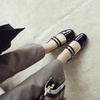 image:imageHee grand Mary Jane Chunky Heels for Women Square Toe Ankle Strap Block Heels Comfortable Mid Heel Work Pumps Patent Leather Dress Shoes188black