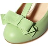 image:imageHee grand Mary Jane Heels for Women Closed Round Toe TStrap Bow Chunky Block Heels Soft Leather Office Work Pumps Wedding Dress Shoes Large Size190green