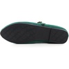 image:imageHee grand Mary Jane Shoes for Women Buckle Strap Ballet Flats Comfortable Leather Dress Shoes489greensuede