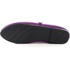 image:imageHee grand Mary Jane Shoes for Women Buckle Strap Ballet Flats Comfortable Leather Dress Shoes489purplesuede