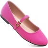 image:imageHee grand Mary Jane Shoes for Women Buckle Strap Ballet Flats Comfortable Leather Dress Shoes681rose Redpu