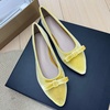 image:imageHee grand Pointed Toe Flats for Women Casual SlipOn Loafers Comfort Work Shoes Velvet Dressy Shoes978yellow