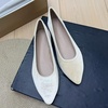 image:imageHee grand Pointed Toe Flats for Women Casual SlipOn Loafers Comfort Work Shoes Velvet Dressy ShoesApricot