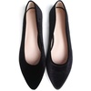 image:imageHee grand Pointed Toe Flats for Women Casual SlipOn Loafers Comfort Work Shoes Velvet Dressy ShoesBlack