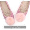 image:imageHee grand Pom Pom Ballet Flats for Women Suede Pointed Toe SlipOn Casual Comfortable Flat Shoes448pink