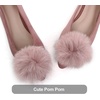image:imageHee grand Pom Pom Ballet Flats for Women Suede Pointed Toe SlipOn Casual Comfortable Flat ShoesElegant Pink