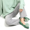 image:imageHee grand Pom Pom Ballet Flats for Women Suede Pointed Toe SlipOn Casual Comfortable Flat ShoesGrass Green