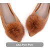 image:imageHee grand Pom Pom Ballet Flats for Women Suede Pointed Toe SlipOn Casual Comfortable Flat ShoesKhaki