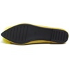 image:imageHee grand Pom Pom Ballet Flats for Women Suede Pointed Toe SlipOn Casual Comfortable Flat ShoesLemon Yellow