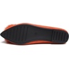 image:imageHee grand Pom Pom Ballet Flats for Women Suede Pointed Toe SlipOn Casual Comfortable Flat ShoesOrange