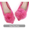 image:imageHee grand Pom Pom Ballet Flats for Women Suede Pointed Toe SlipOn Casual Comfortable Flat ShoesRose