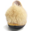 image:imageHee grand Pom Pom Ballet Flats for Women Suede Pointed Toe SlipOn Casual Comfortable Flat ShoesYellow