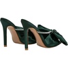 image:imageHee grand Satin Bowknot Rhinestones High Heel Sandals Slides Sexy Open Toe Party Dress Sandals1green