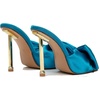 image:imageHee grand Satin Bowknot Rhinestones High Heel Sandals Slides Sexy Open Toe Party Dress Sandals2blue