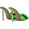 image:imageHee grand Satin Bowknot Rhinestones High Heel Sandals Slides Sexy Open Toe Party Dress Sandals2green