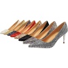image:imageHee grand Shining Sequins High Heels Sexy Pointed Toe Stilettos Bridal Dress Shoes for Wedding PartyGold