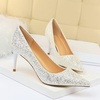 image:imageHee grand Shining Sequins High Heels Sexy Pointed Toe Stilettos Bridal Dress Shoes for Wedding PartyWhite