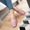image:imageHee grand Vintage Mary Jane Shoes Chunky Heels for Women Square Toe Adjustable Strap Pump PU Leather Brogue Work Heels Dress Shoes130pink