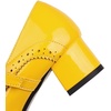 image:imageHee grand Vintage Mary Jane Shoes Chunky Heels for Women Square Toe Adjustable Strap Pump PU Leather Brogue Work Heels Dress Shoes139yellow