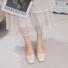 image:imageHee grand Women Closed Square Toe Chunky Block Heels Cute Bowknot Dress Shoes Pumps Comfortable Low Heel Slip Ons for Office513apricot