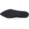 image:imageHee grand Women Fashion Bowknot Flats Comfort Pointed Toe Dress Shoes Slip On Ballet Shoes Driving Flats162bluesuede