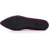 image:imageHee grand Women Fashion Bowknot Flats Comfort Pointed Toe Dress Shoes Slip On Ballet Shoes Driving Flats162burgundysuede
