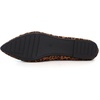 image:imageHee grand Women Fashion Bowknot Flats Comfort Pointed Toe Dress Shoes Slip On Ballet Shoes Driving Flats162leopard Brownsuede