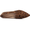 image:imageHee grand Women Fashion Bowknot Flats Comfort Pointed Toe Dress Shoes Slip On Ballet Shoes Driving Flats162leopard Brownsuede