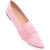 image:imageHee grand Women Fashion Bowknot Flats Comfort Pointed Toe Dress Shoes Slip On Ballet Shoes Driving Flats162pinksuede
