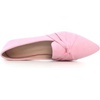 image:imageHee grand Women Fashion Bowknot Flats Comfort Pointed Toe Dress Shoes Slip On Ballet Shoes Driving Flats162pinksuede