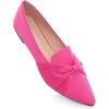 image:imageHee grand Women Fashion Bowknot Flats Comfort Pointed Toe Dress Shoes Slip On Ballet Shoes Driving Flats162rosesuede