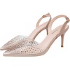 image:imageHee grand Women Heels Fashion Sandals Pointed Toe Rhinestone Transparent Stiletto Dress Pumps for Wedding Party1nude