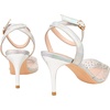 image:imageHee grand Women Heels Fashion Sandals Pointed Toe Rhinestone Transparent Stiletto Dress Pumps for Wedding Party2flash Silver