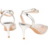 image:imageHee grand Women Heels Fashion Sandals Pointed Toe Rhinestone Transparent Stiletto Dress Pumps for Wedding Party2silver