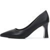 image:imageHee grand Women Heels Slip On Chunky High Heels Black Work Heels Comfort Dress Pumps072blackpu