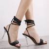 image:imageHee grand Women High Heel Sandals Sexy Open Toe Ankle Strap High Heels Stiletto Wedding Dress ShoesBlack