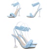 image:imageHee grand Women High Heel Sandals Sexy Open Toe Ankle Strap High Heels Stiletto Wedding Dress ShoesBlue