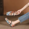 image:imageHee grand Women Mary Jane Flats Shoes Square Toe Satin Dress Shoes Comfortable Casual Ballet Flats461flower