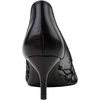 image:imageHee grand Women Mid Heels Pointed Toe Pump Small Heels Office Shoes for Work Sexy Mesh Lace Wedding Party Dress Shoes3black