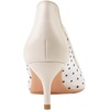 image:imageHee grand Women Mid Heels Pointed Toe Pump Small Heels Office Shoes for Work Sexy Mesh Lace Wedding Party Dress Shoes4apricot