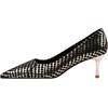 image:imageHee grand Women Pointed Toe Pump Shiny Stiletto Fashion Party High Heels Club Shoes069black