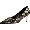 image:imageHee grand Women Pointed Toe Pump Shiny Stiletto Fashion Party High Heels Club Shoes069black