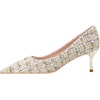 image:imageHee grand Women Pointed Toe Pump Shiny Stiletto Fashion Party High Heels Club Shoes070white