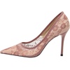 image:imageHee grand Women Sexy Pointed Toe Lace High Heels Comfort Work Pumps Ladies Stilettos Bridal Dress Shoes for WeddingPurple