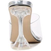 image:imageHee grand Women Summer Clear Heels SlideSandals Transparent Peep Toe Stiletto Wedding Party Dress ShoesSilver